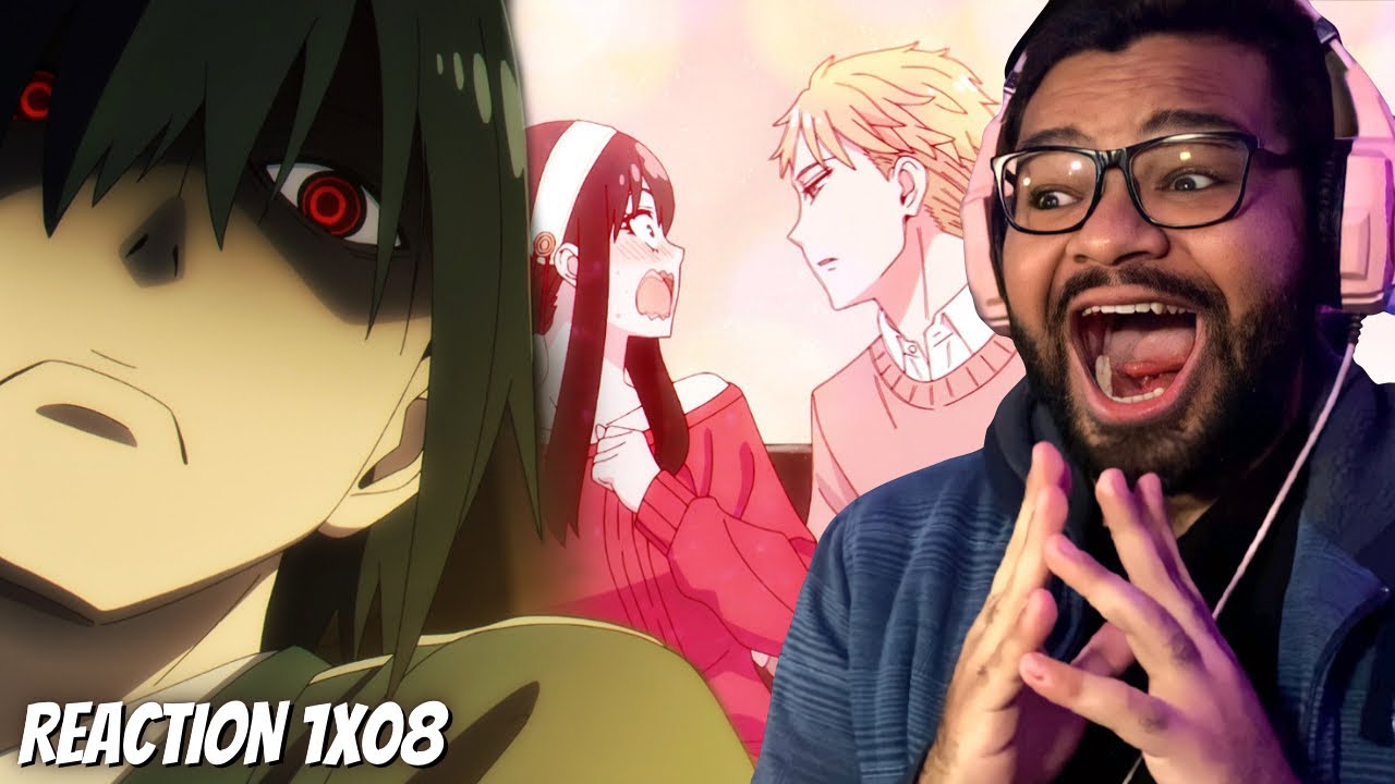 YURI APARECE!! BEIJO DE YOR E TWILIGHT - React Spy x Family EP. 8