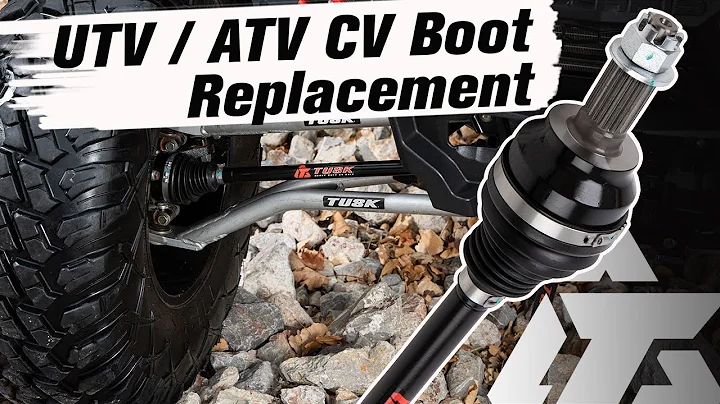 How To Replace a UTV/ATV CV Axle Boot