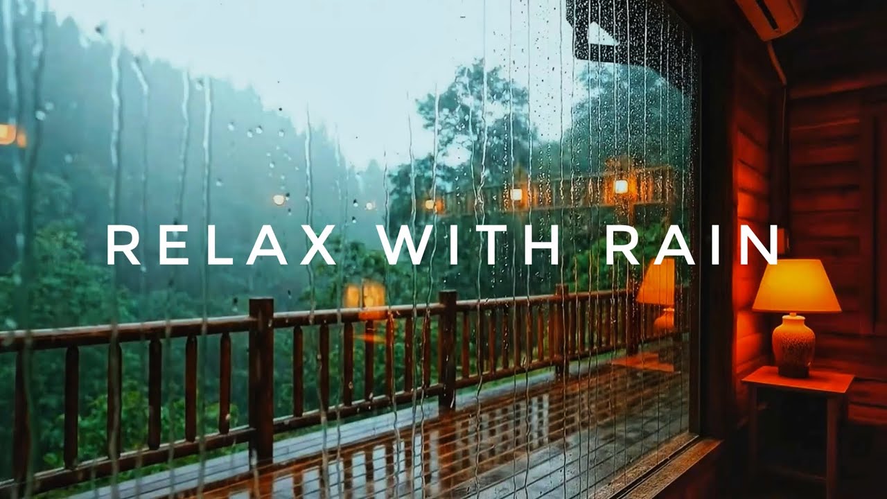 Peaceful Rain & Forest View🌿Relaxing Nature | 2 Hour Loop for Sleep & Relaxation #relaxation #nature
