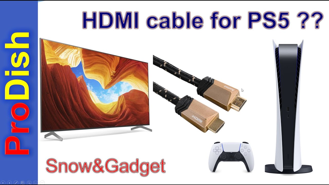 PS5 and longer then 3m HDMI cable still missing on the market. HAMA
