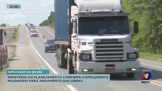 CONHEÇA O NOVO TRAÇADO DA BR-280 EM SÃO FRANCISCO DO SUL - DUPLICAÇÃO DA BR  280 