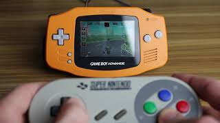 Playing a Gameboy Advance Console Wirelessly