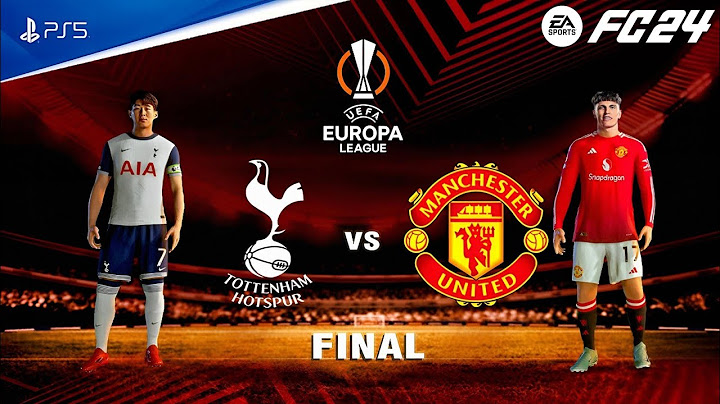 FC 24 - Tottenham Hotspur vs. Man United - UEFA Europa League 24/25 Final Match | PS5 Pro [4K60]