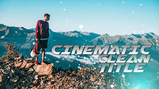 Simply cinematic glean title using Kinemaster app screenshot 4