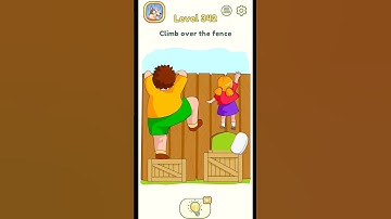 Dop 2 (Delete One Part) Level-342 climb over the fence #viralvideo #shorts @MrRocky_Gaming