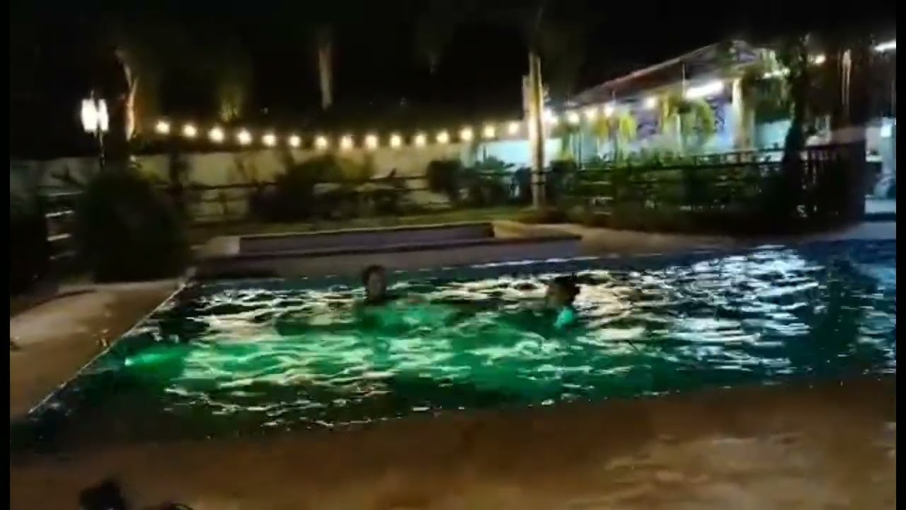 fun and relaxing night     pool party lux 2.2 resort