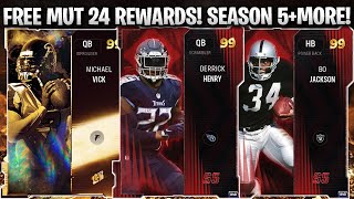 FREE MUT 24 REWARDS! ALL SEASON 5 REWARDS, MOLD BREAKERS PROMO, AND GTS REVEALED!