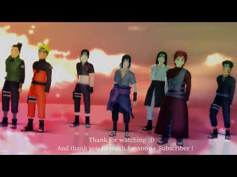 [MMD x naruto] BTS - Save me (방탄소년단)