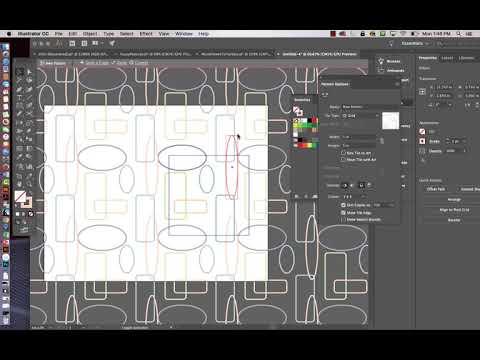 Creating Key Repeat From Textile Created In Illustrator Pattern Maker Youtube