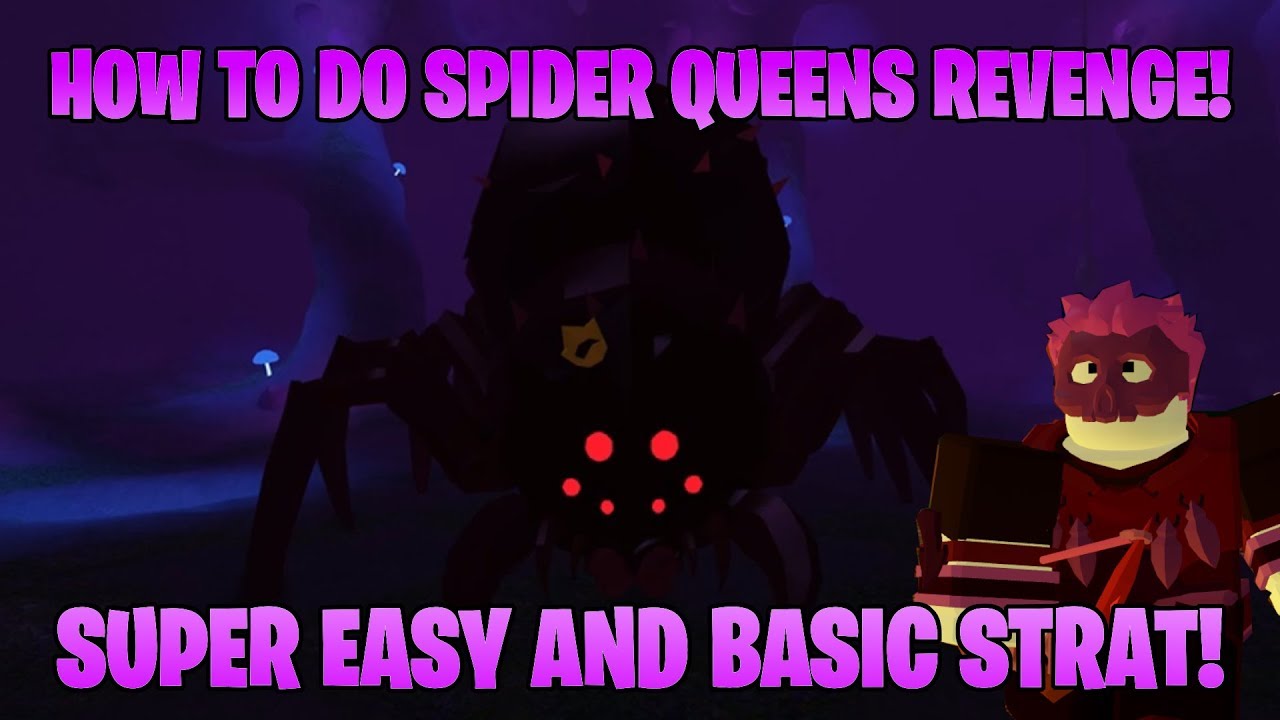 How To Defeat The Spider Queen In Vesteria Tips Tricks By Jixxyjax - roblox vesteria how to gain more xp