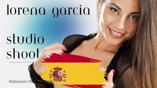 Lorena Garcia (Spanish Nude Art Model) in her "Studio" Photoshoot 2024 - Our Review!!!