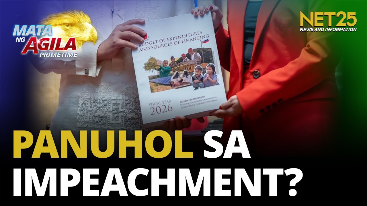 2026 ayuda fund, gagamitin umanong panuhol sa impeachment — Imee