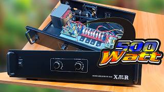 Tes power amplifier rakitan 500 Watt travo 5 ampere Belt CT 45