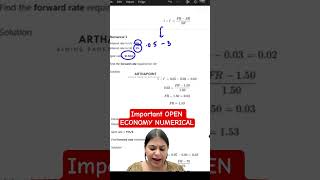 Covered Interest Parity Numerical | CUET PG ECONOMICS COACHING | Ugc NET ECONOMICS #cuetpgeconomics