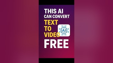 🚀 Convert Text to Video for FREE Using This AI Tool! (No Watermark)