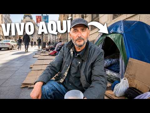 “Vivo en una TIENDA DE CAMPAÑA porque no puedo pagar un alquiler”