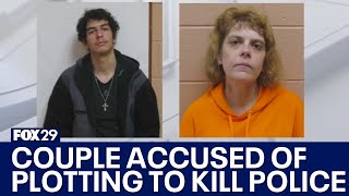 Husband, wife accused of plotting to kill New Jersey officers, police say