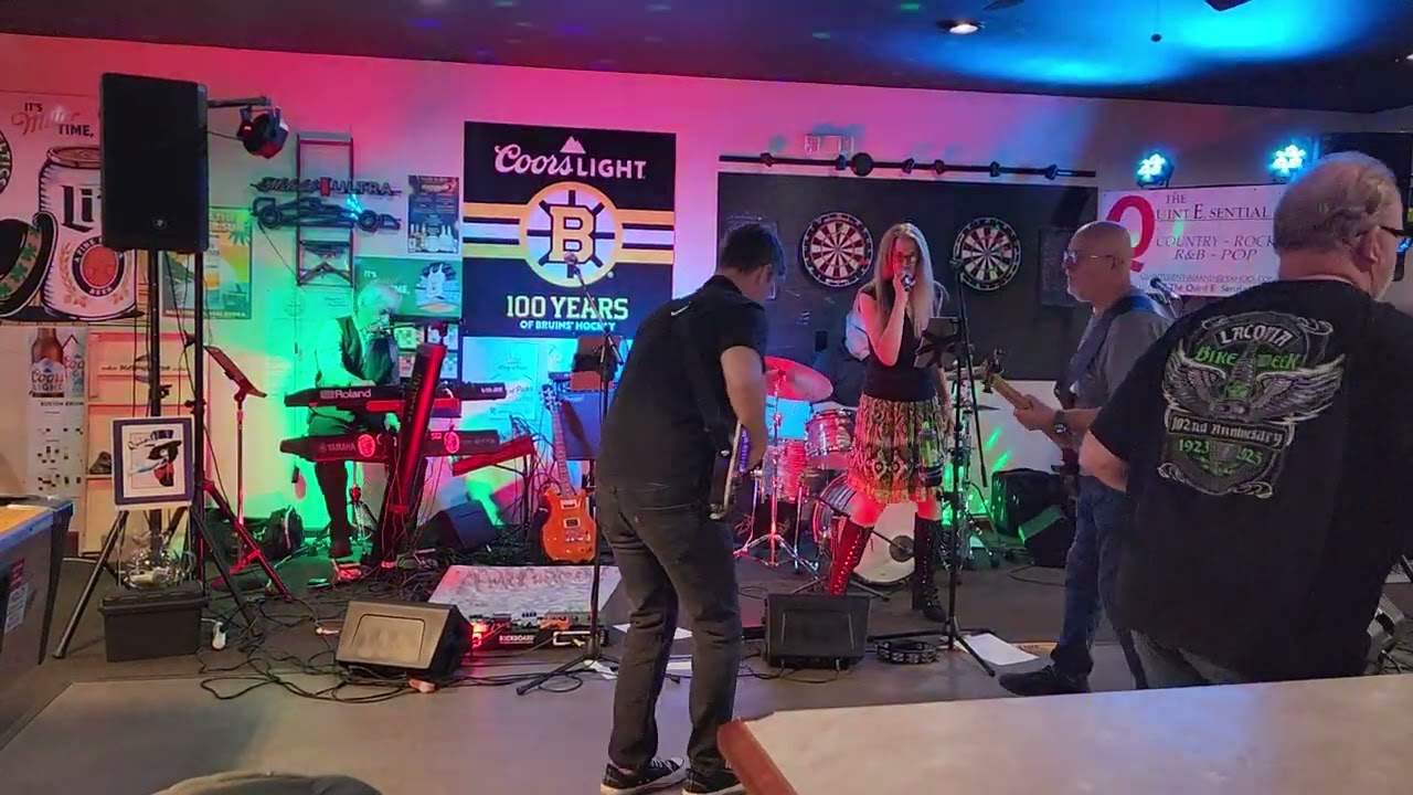 Quint E. Sential Band last song of the night..I Want to Thank You by ZZ Top!