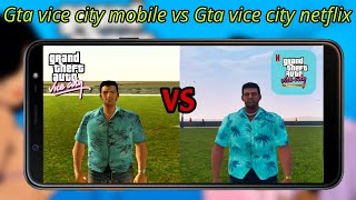 Gta Vice City Mobile Original vs Gta Vice City Netflix || Graphics Comparison screenshot 3