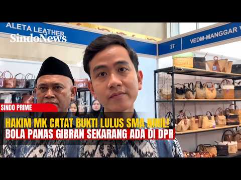 MK Akui Ketiadaan Bukti Ijazah SMA Gibran, Bola Panas Kini Ada di DPR | Sindo Prime | 09/10
