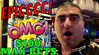 OMG This Was Dream Comeback With EPIC JACKPOTS At $100 MAX BETS screenshot 2