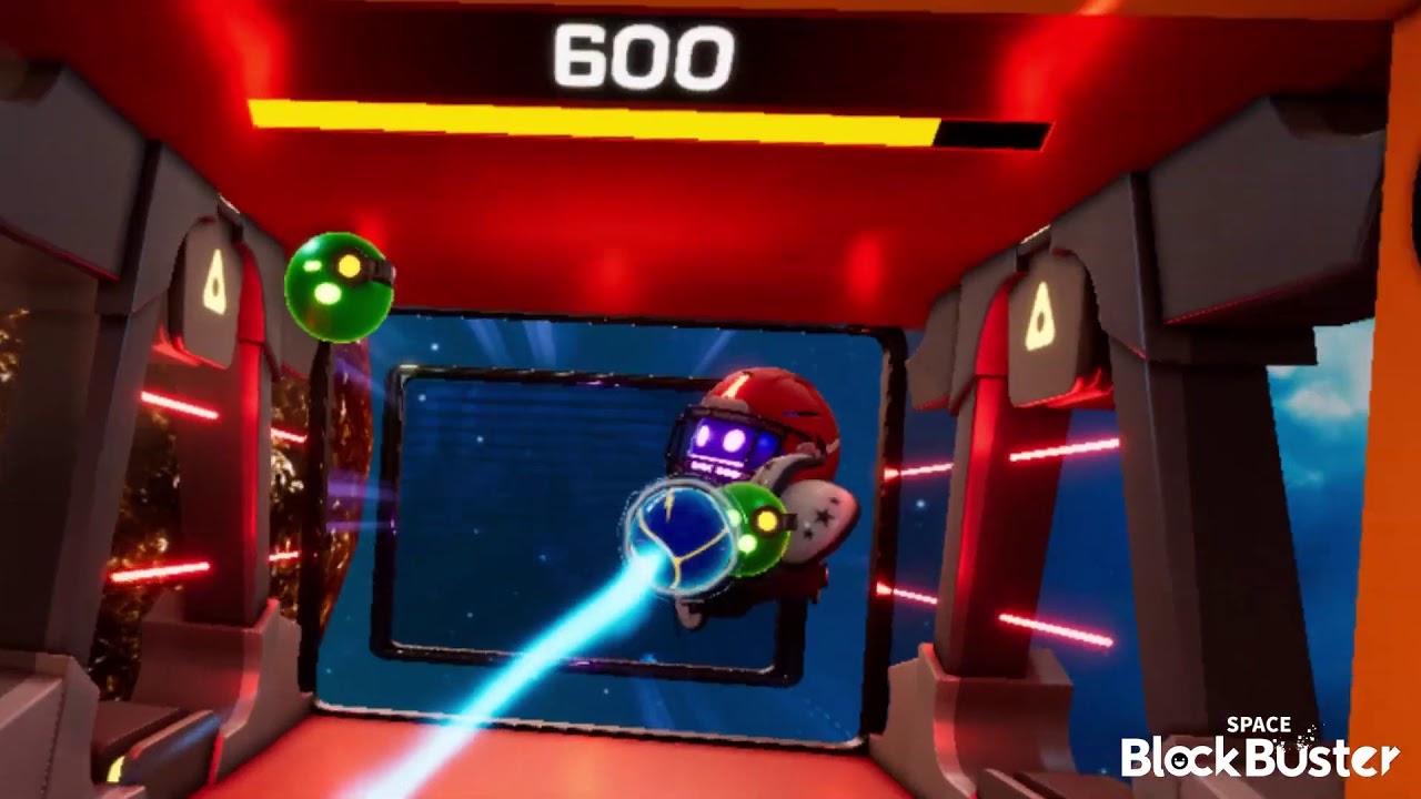 [Space Block Buster VR] The bosses