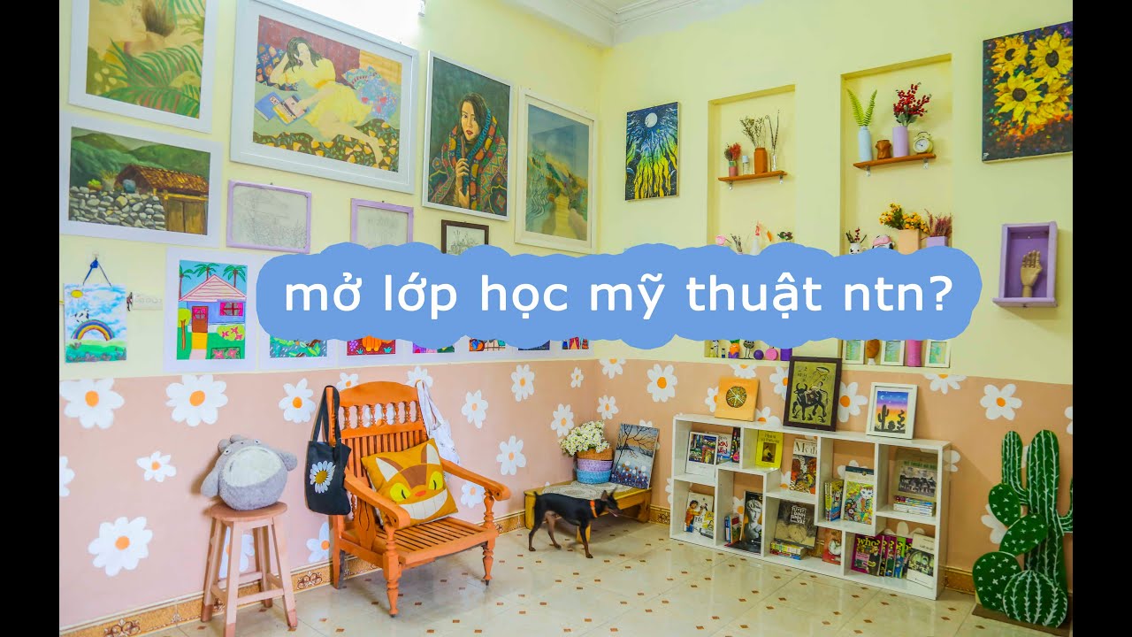 Lớp học vẽ cho bé | ️🎨 mở lớp học mỹ thuật ntn ??? Art Class ️🎨 STARRY  ART ️🎨