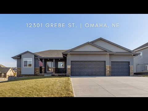 12301 Grebe St., Omaha, NE home video tour