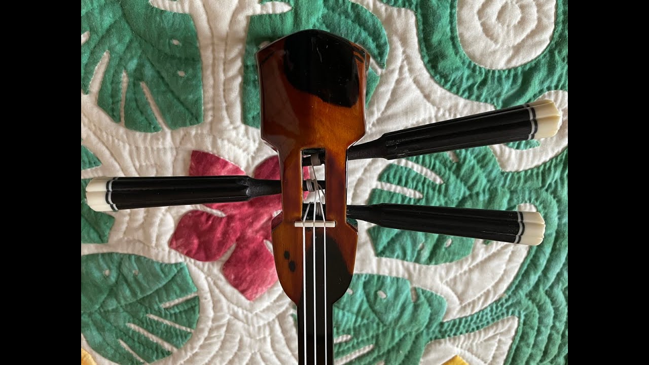 沖縄三線 八重山黒木 知念大工 沖縄三線 八重山黒木 スンチー塗り ギ*ー様