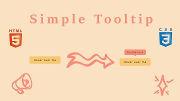 Mastering HTML and CSS: Create Stunning Tooltip Text in Minutes! | Tooltip Text
