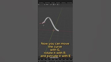 Using curves in another way | Blender 4.2 #blender3dmodelling #3danimation #blender #3ddesign