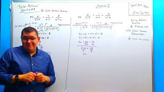 Solving Rational Equation #3 ASL explained