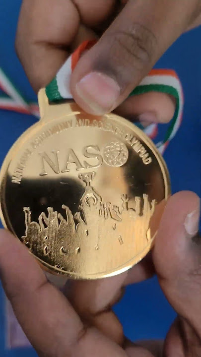 Unboxing NASO medal #naso #sof #olympiad #youtubeshorts #shorts #easylearnfunnylearn