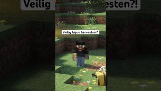 Bijen bedriegen met 1 simpel trucje #minecraft #minecrafttips