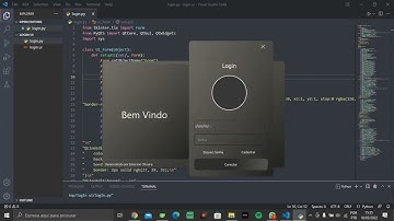 Tela login PyQt5