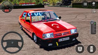 Modifiyeli Kırmızı Tofaş Doğan Araba Sürüş Oyunu - Doğan Simülatör 2 - Android Gameplay