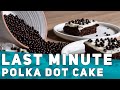 EASY and FAST Polka Dot Cake Bars