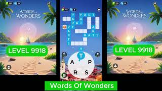 Words of Wonders Level 9918  WOW Puzzle Solution & Walkthrough #wow #wordsofwonders