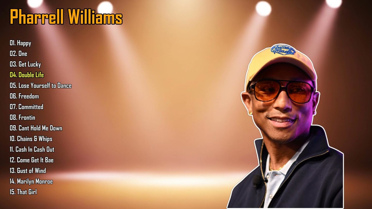 Pharrell Williams Greatest Hits Playlist | Happy, Freedom, Frontin' \u0026 More