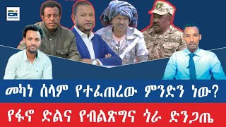 መካነ ሰላም የተፈጠረው ምንድነው? /የፋኖ ድልና የብልጽግና ጎራ ድንጋጤ