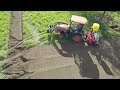 Blumenwiese anlegen: Kubota ST401, Lipco UFD 120 &amp; APV MDP 100 in Aktion