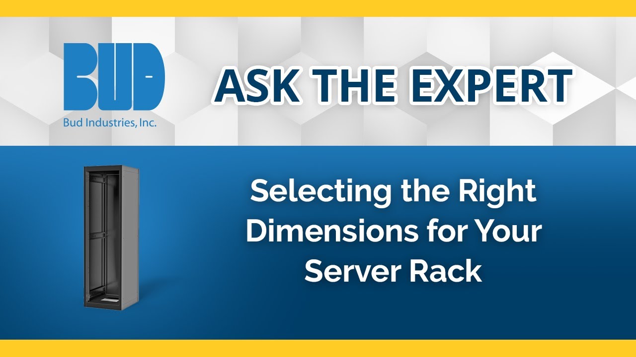 Understanding Server Rack Dimensions: Ask Bud Expert - Bud Industries