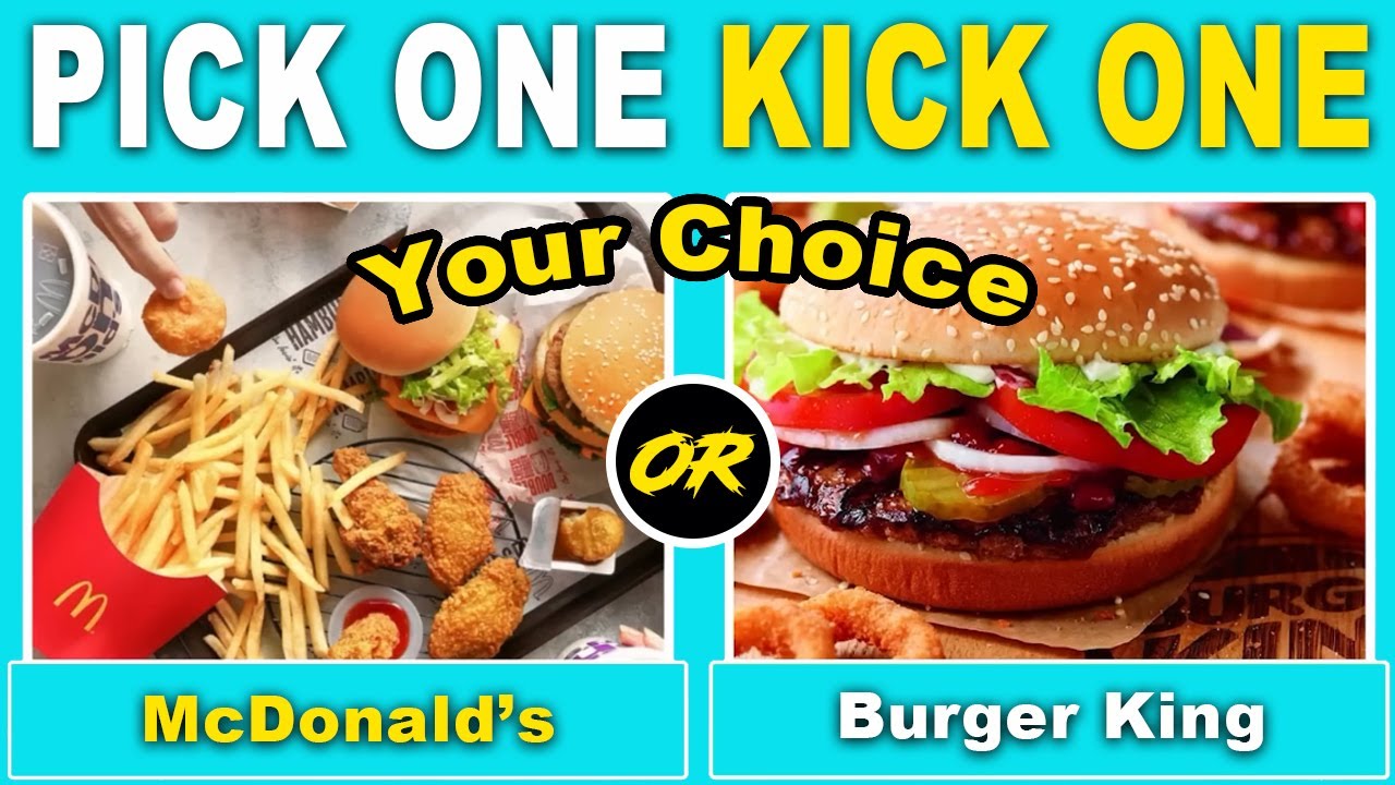 pick one kick junk food edition Emoji Quiz Edumy Quiz daily