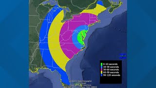 Rocket launch at Wallops Flight Facility