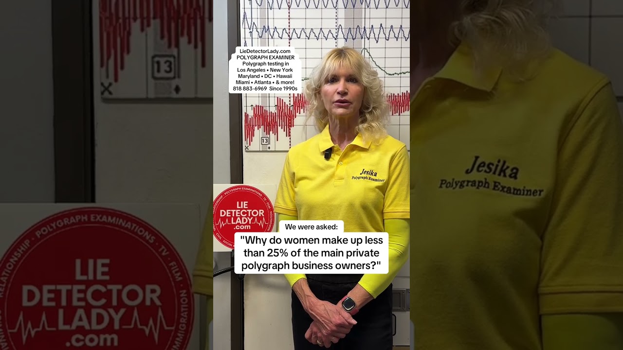 Most owners of the bigger polygraph agencies are male; why?