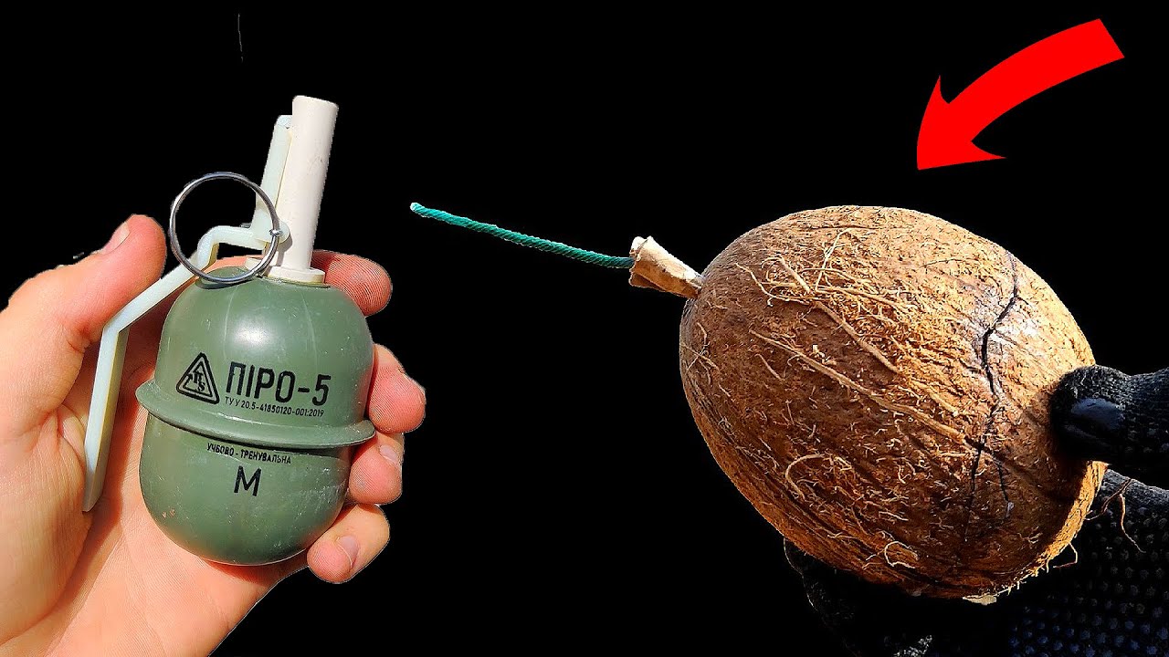 ✅🔥BIG FIRECRACKERS vs COCONUT🌴💣ПЕТАРДА ИЗ КОКОСА🔥 ВЗРЫВАЮ ПЕТАРДЫ , ТЕСТ ПЕТАРД , ЛУЧШАЯ ПИРОТЕХНИКА