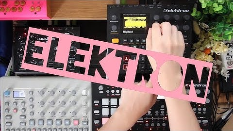 Elektron model cycles / digitakt / analog rytm / jam with vocal chops 23/08/2020