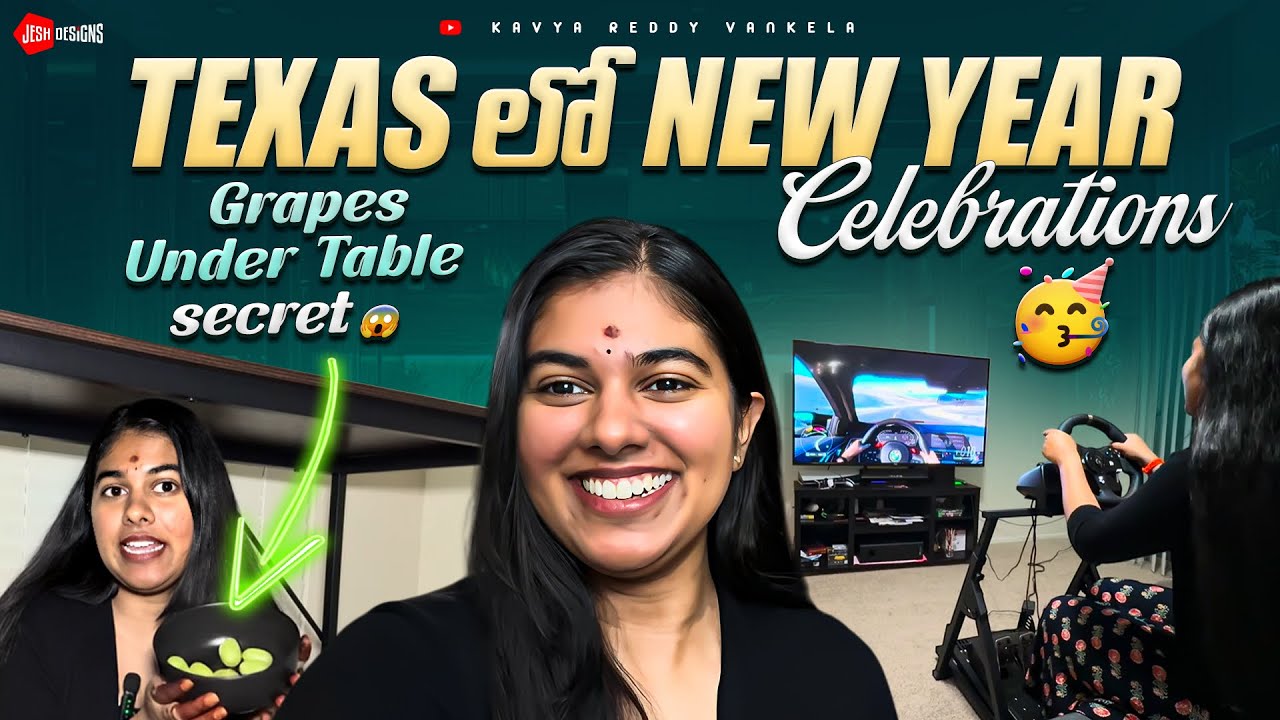 New Year ki ఇది try చేశా 😳| Dallas Vlog 3 | @kavya.reddyy 