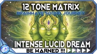 BE WARNED: EXTREMELY!!! INTENSE BEST LUCID DREAMING MEDITATION MUSIC: Theta Binaural Beats