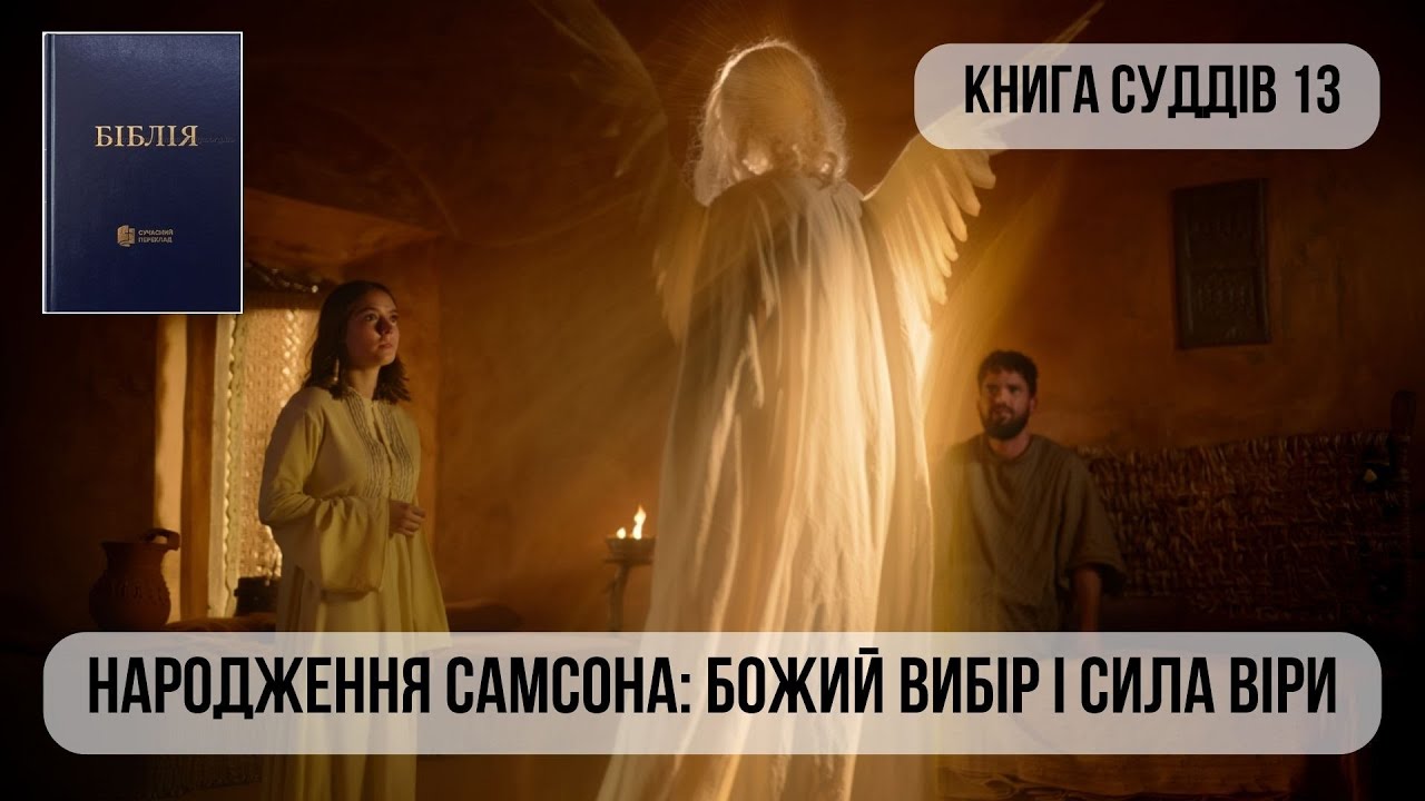 Народження Самсона: Божий вибір і сила віри | Суддів 13 | КСК